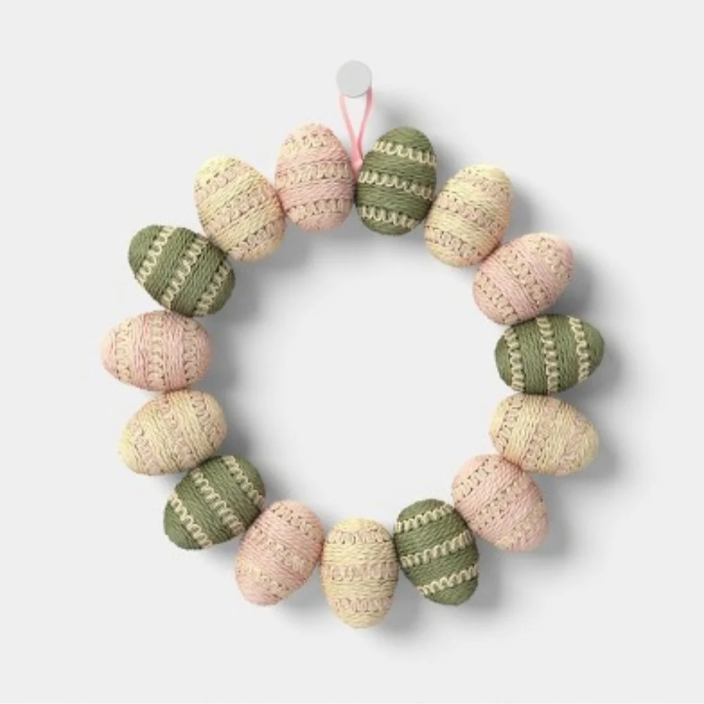 Threshold Easter Egg Wreath